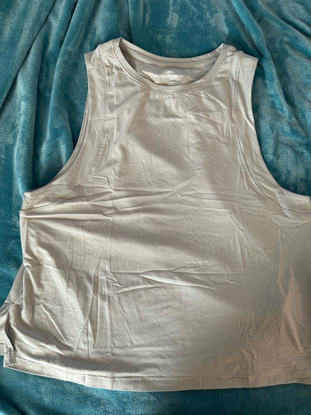 Old Navy Gray Active CloudMotion Tank